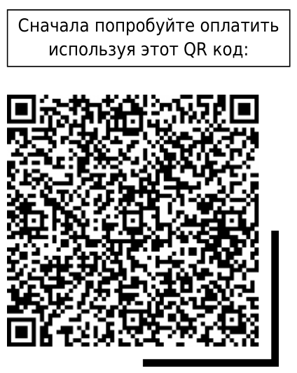Основной QR-код для оплаты обучения